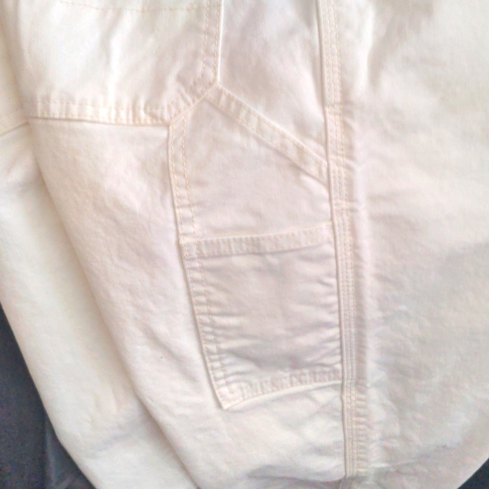 GAP 1969 Canvas White Carpenter Jeans